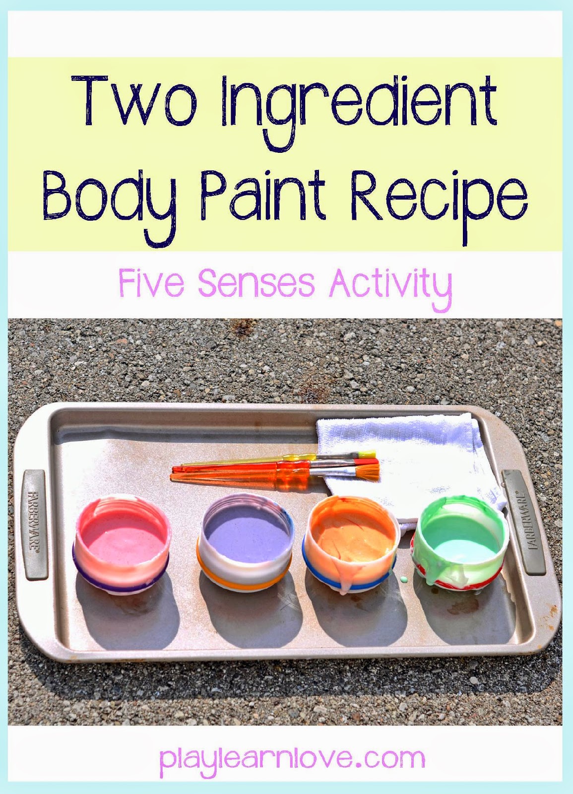 Five Senses Body Paint Play Learn Lovedifferentstylish