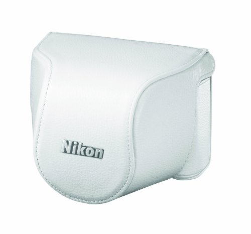Nikon CB-N2000SB WH White | Leather Body Case Set for Nikon 1 J1 (Japanese Import)