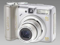 Canon PowerShot A580 fotoaparatas