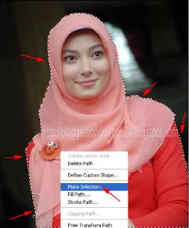 Cara Seleksi Gambar dengan Pen Tool