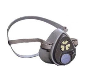 Filter Holder 3700 dan Particulate 3744  3M.Respirator