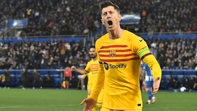 Lewandowski Cetak 1 Gol Lagi, Barca Harus Bayar 1 Juta Euro ke Munchen