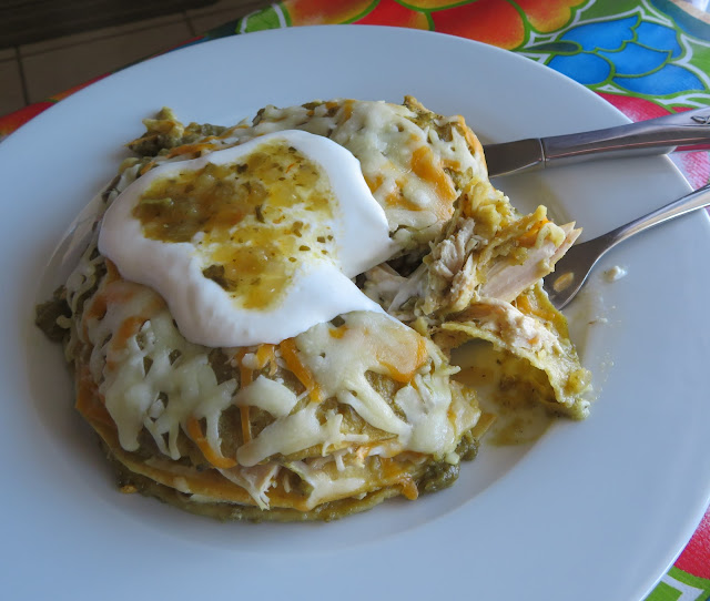 Chicken Enchiladas Verde