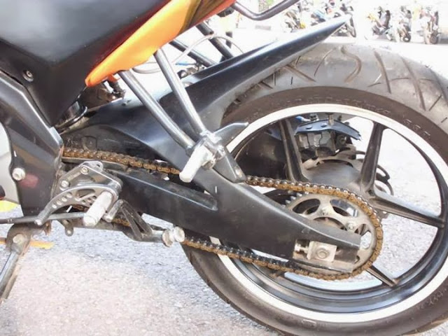 Modifikasi Vixion Sporty Model R125 Kaki-kaki