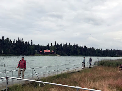 Calmer Bank Fishing at Rotary Park