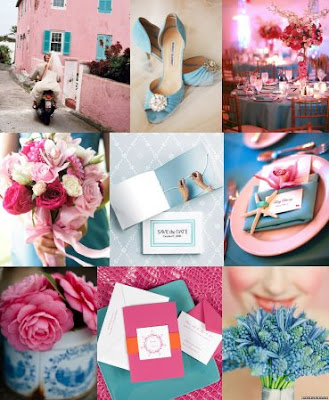 A Tiffany blue wedding theme is a classic and pink in all it 39s glorious