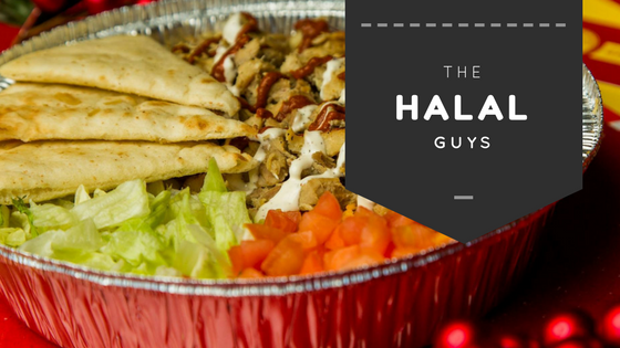 The famous gyro and chicken of The Halal Guys