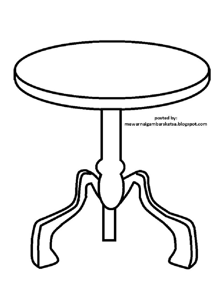 Mewarnai Gambar Kursi