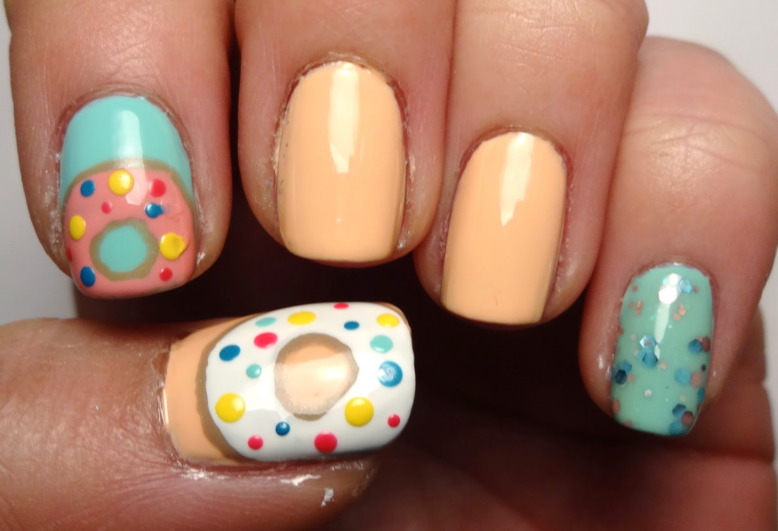 Donut Nail Art