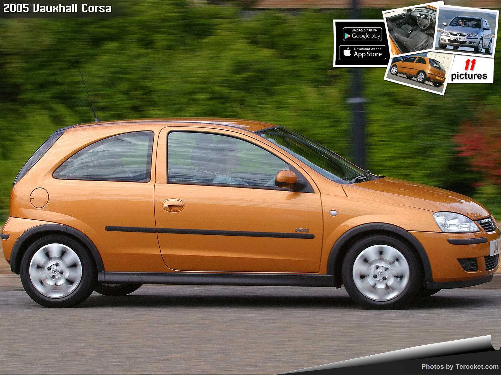 Hình ảnh xe ô tô Vauxhall Corsa 2005 & nội ngoại thất