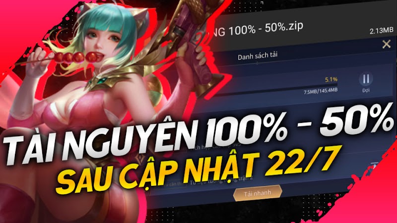 Hướng Dẫn Cài Gói Mở Rộng 100% Và 50% Liên Quân