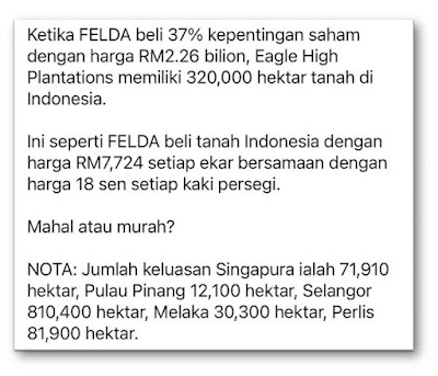 <img src=https://fazryan87.blogspot.com".jpg" alt="Pembelian Eagle High Plantations (EHP) oleh FELDA pada 2017- RM2.26b ketika itu menjadi kontroversi">