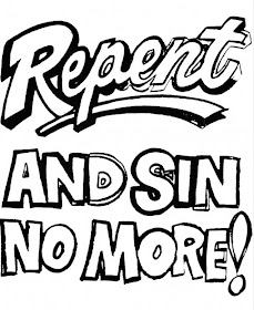 Repent and Sin No More Paint