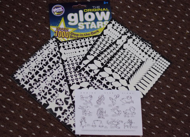 The Original Glow Stars  - glow in the dark stickers - RRP £5.99 - Suitable from age 3+