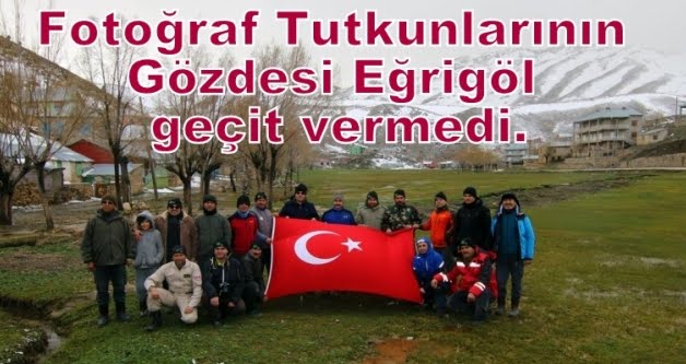 Fotoğraf Tutkunlarının Gözdesi Eğrigöl geçit vermedi.