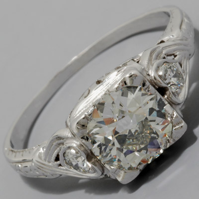 big diamond wedding ring