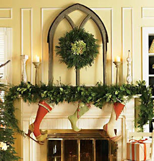 Fireplace Decorating for Christmas, Part 7