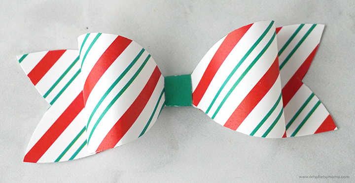 Free Printable Paper Christmas Bows