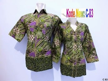 Katalog Model  Baju  Batik  Pria Wanita dan Couple Modern 