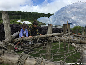 The Eden Project, Cornwall with the family