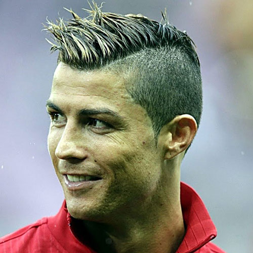 Solusi RambutKu Perubahan Gaya Rambut  Cristiano Ronaldo 