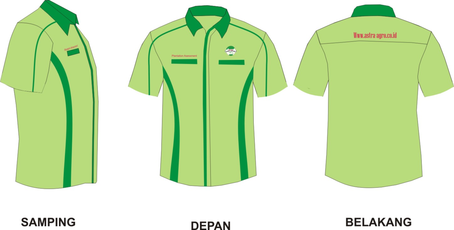  Design  Graphics with Corel Draw  Hasil  Desain Kemeja  