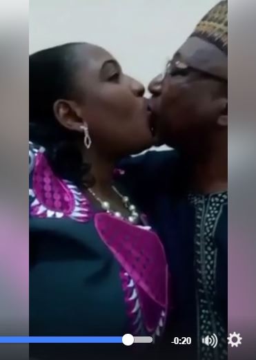 Wow Wow!!! Video of Abuja Big Man Secretly Romancing Girlfriend in the Office Surfaces Online