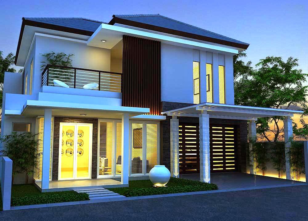  Desain  Rumah  Minimalis  Modern Desain  Rumah  Minimalis  2  Lantai 