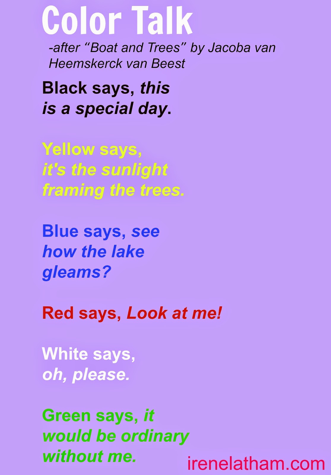Live Your Poem Artspeak Poem 28 Color Talk Coloring Wallpapers Download Free Images Wallpaper [coloring654.blogspot.com]