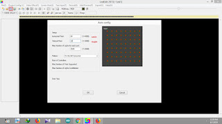 LED Edit Auto layout generator window