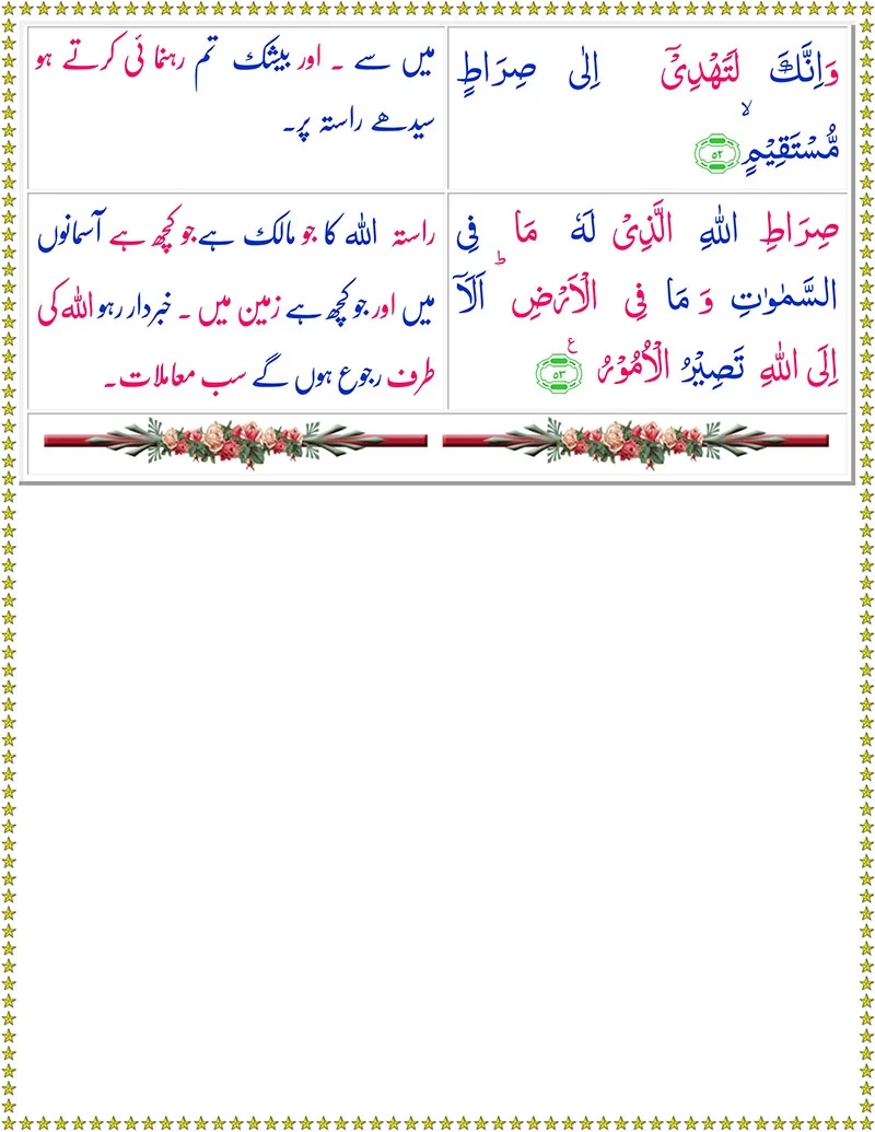 Ash-Shura with Urdu Translation,Quran with Urdu Translation,Quran,