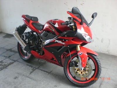 Modifikasi Honda Tiger Fairing