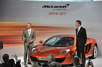 McLaren MP4-12C Press Launch