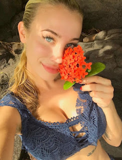 Sophia Phalen With Flower