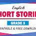 ENGLISH SHORT STORIES for Grade 3 (Free Download)