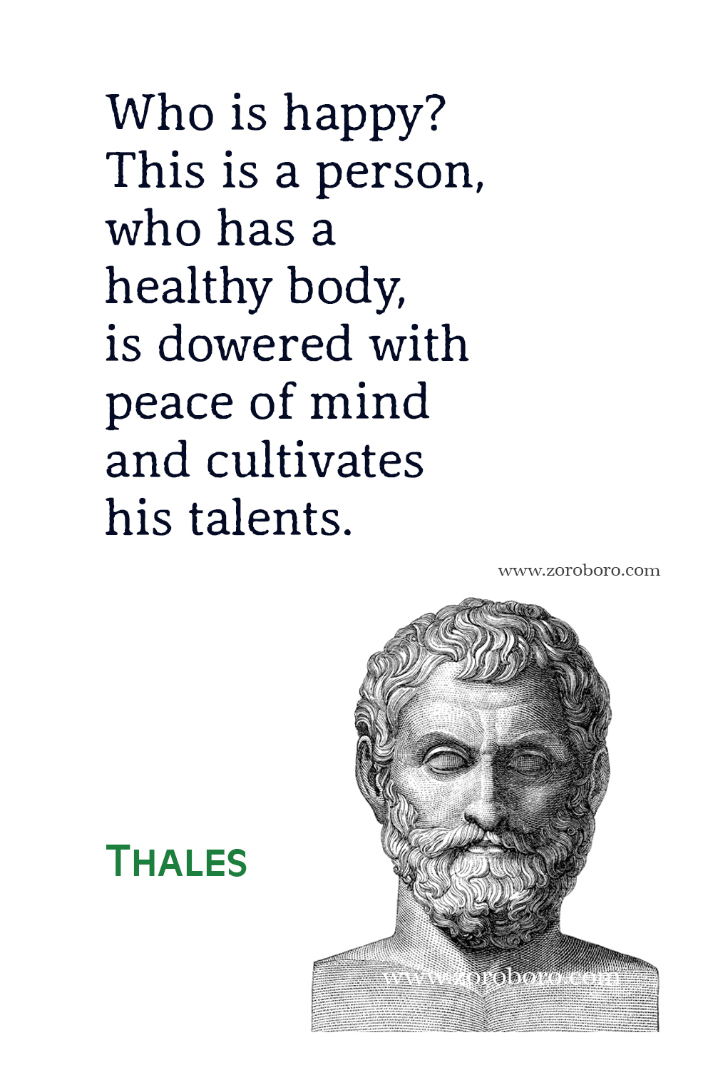 Thales Quotes, Thales Philosophy, Thales Books Quotes, Thales Image, Thales Science / Thales Theory Quotes. Thales of Miletus.