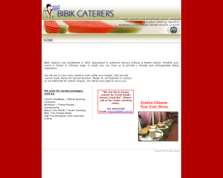 Bibik Caterers - Halal Certified