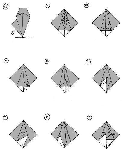 Origami Instructions Atlas Beetle 3D
