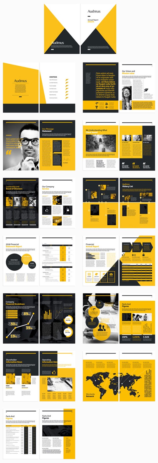 Inspirasi 20+ Desain Brosur dan Katalog Modern - Beautiful Catalogue Design Ideas