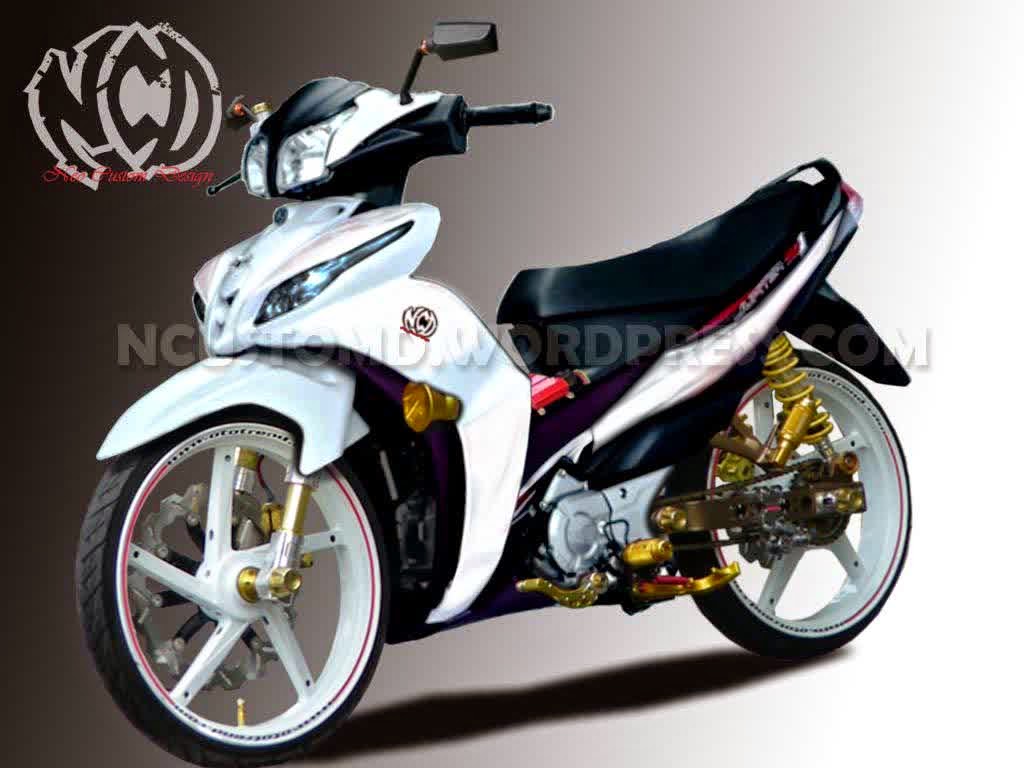 Foto Modifikasi  Motor Jupiter  Z F1  Terkeren Dan Terbaru 