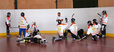 Hockey Tigres Roleando Aranjuez