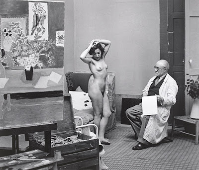  Brassai - Matisse with his model, 1939  