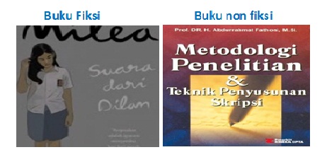 Gambar buku fiksi dan non fiksi