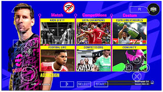 Download eFootball PES 2022 PPSSPP Mobile Final Update Commentary Peter Drury PS5 New Faces & Latest Transfer