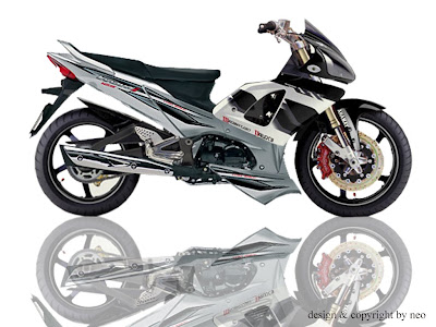 Modifikasi Motor Honda Supra X 125 PGM-Fi Injeksi-Top Non 