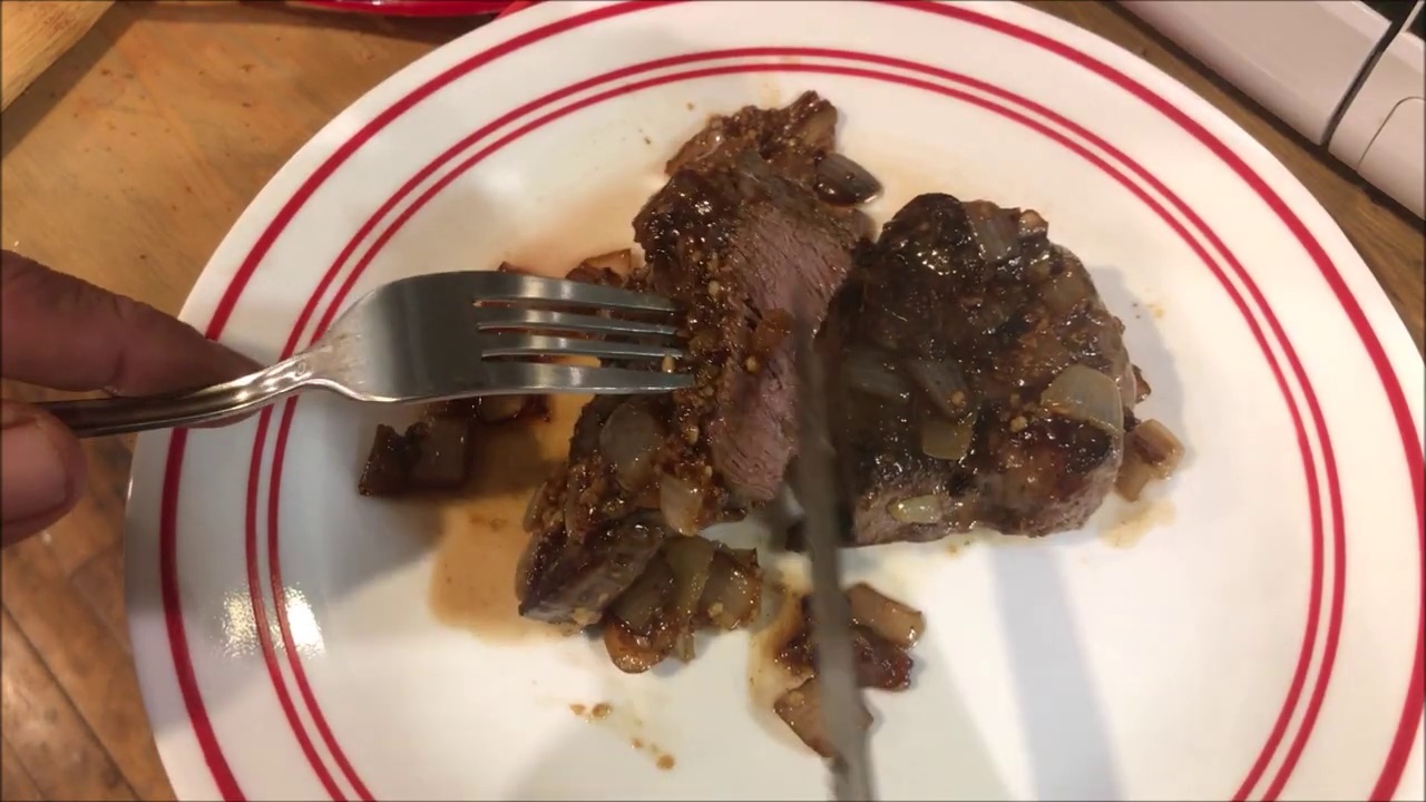 Venison steak recipe