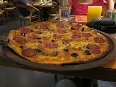 Pepperoni Pizza at Cafe Mangii Pune