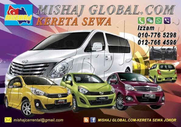 MISHAJ GLOBAL.COM (KERETA SEWA JOHOR BAHRU): JENIS-JENIS 