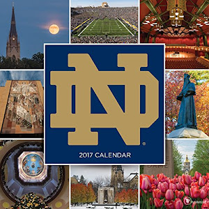 2017 University of Notre Dame Wall Calendar