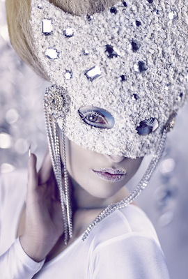 mystic magic, snow sprite, fashion, couture, masks, snow, winter, editorial, portrait, ice queen, snow queen, cold, winter fashion, winter, frosty tones, ice, creative makeup, designer, style, fashionista, bling, diamonds, fantasy, fairytale, photo, photography, featured, blue, avant garde, high fashion,